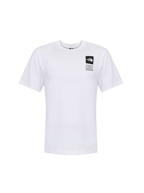 T-shirt TNF Celebration Relaxed Graphic in cotone White The North Face | NF0A8GARFN41